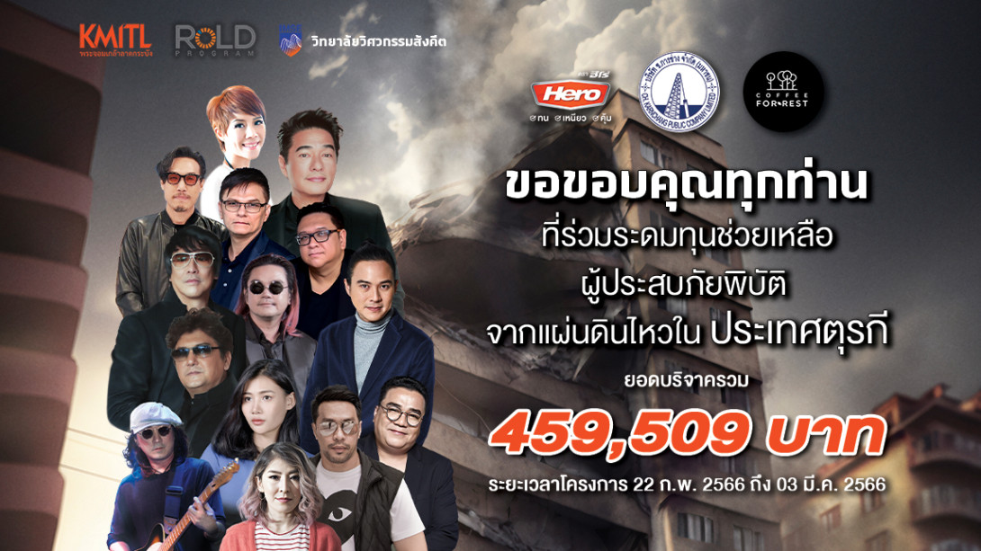 ช่วยเหลือผู้ประสบภัยตุรกี